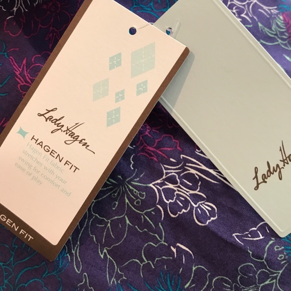 Skirt/Skort sz 2 Lady Havana NWT purple - Picture 5 of 6